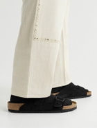 BIRKENSTOCK - Arizona Suede Sandals - Black