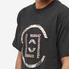 CLOT Patchwork Logo T-Shirt in Black
