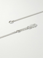 Pearls Before Swine - Silver Diamond Pendant Necklace