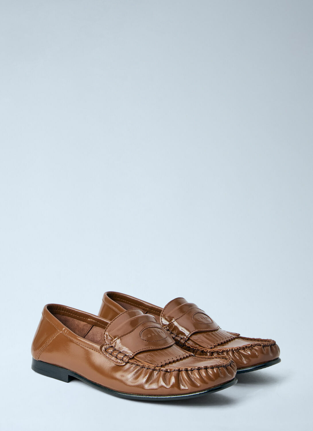 Marni Leather Penny Loafers