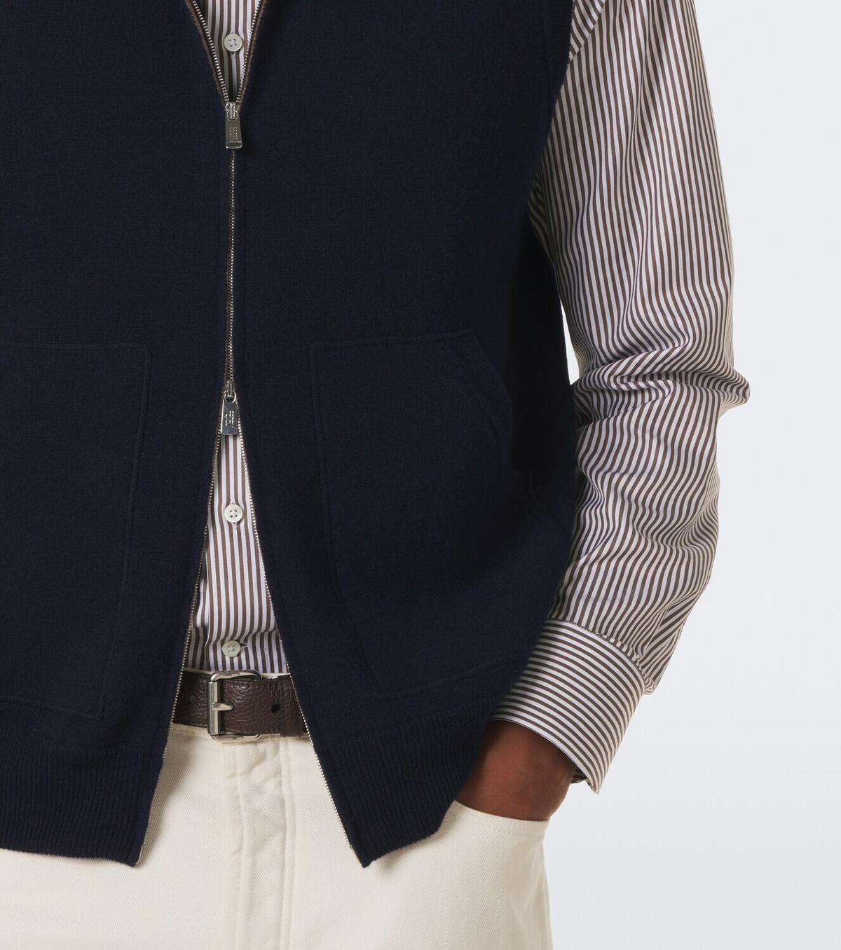 Fedeli Knitted cashmere vest