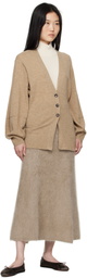 The Garment Beige Como Sleeve Cardigan