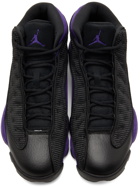 Nike Jordan Black & Purple Air Jordan 13 Retro Sneakers
