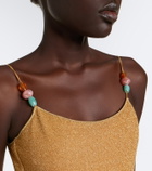 Oséree Lumière beaded swimsuit