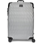 Tumi Silver Extended Trip Latitude Suitcase