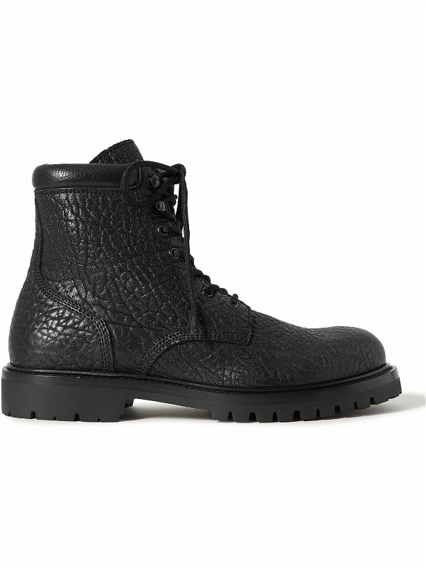 Photo: Officine Creative - Boss Full-Grain Leather Boots - Black