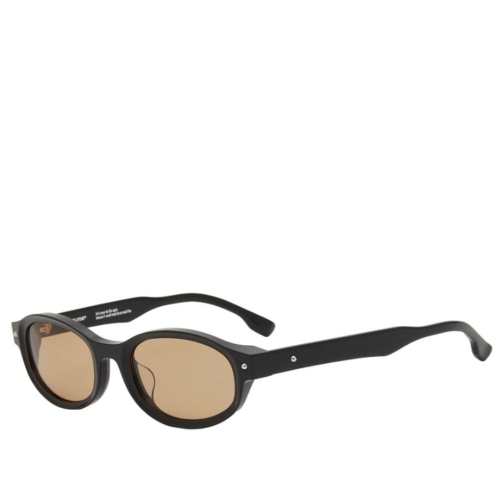 Photo: Bonnie Clyde Roller Coaster Sunglasses in Black/Brown 