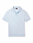 Brioni - Cotton Polo Shirt - Blue