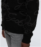 Dolce&Gabbana Embroidered wool-blend cardigan