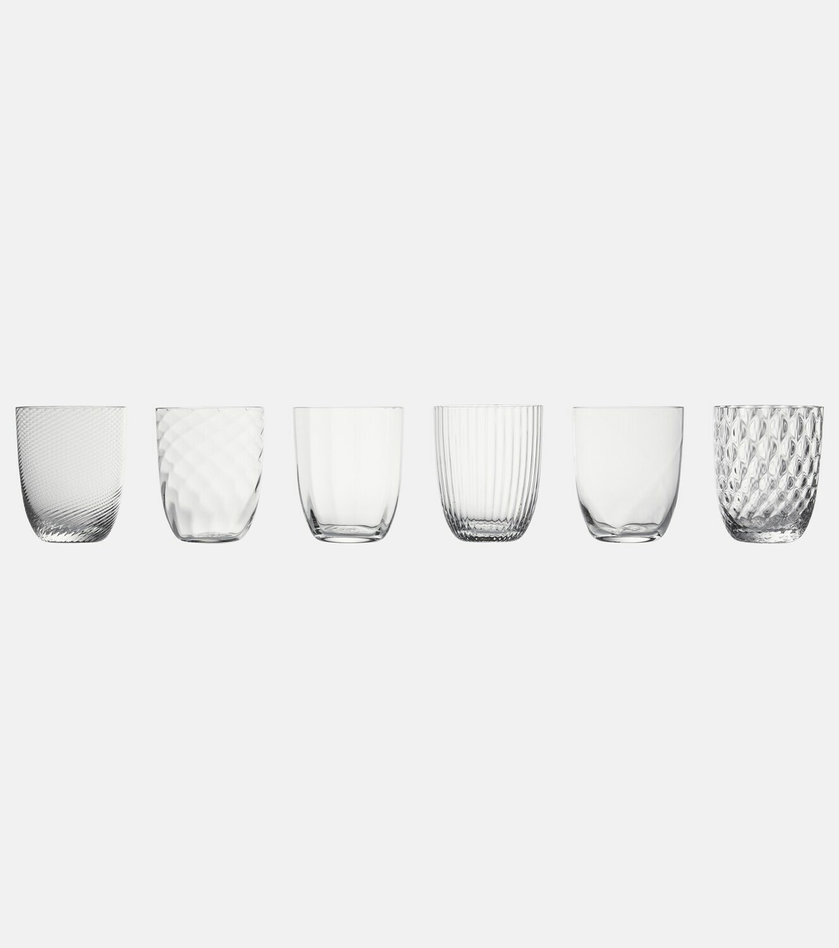 NasonMoretti - Idra set of 6 water glasses