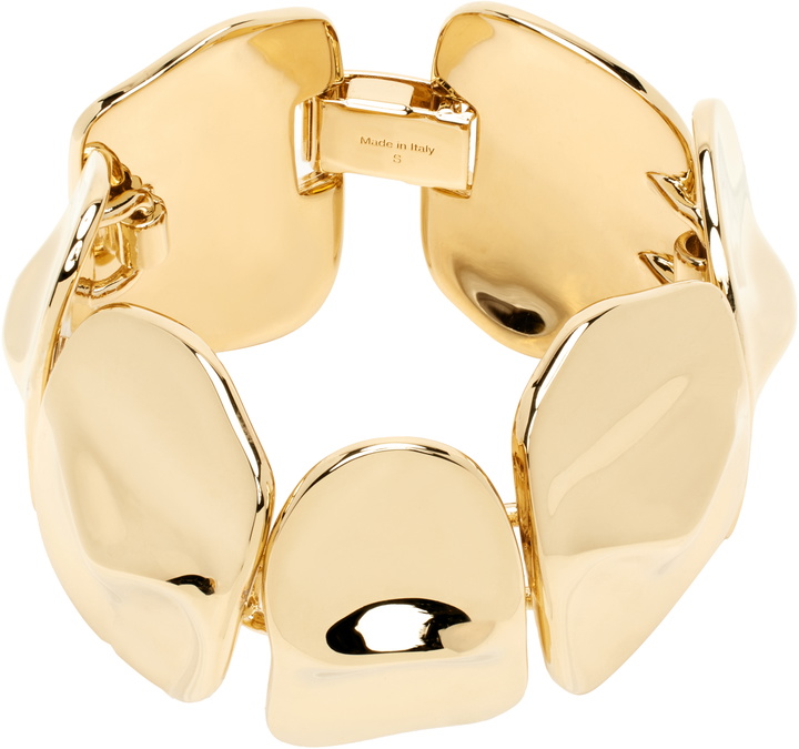 Photo: Acne Studios Gold Brass Croco Scale Bracelet