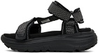 Suicoke Black DEPA-RUN2 Sandals