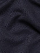 Giorgio Armani - Wool Polo Shirt - Blue