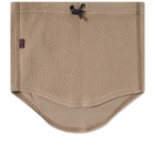 Pas Normal Studios Men's Off-Race Fleece Neck Tube in Beige