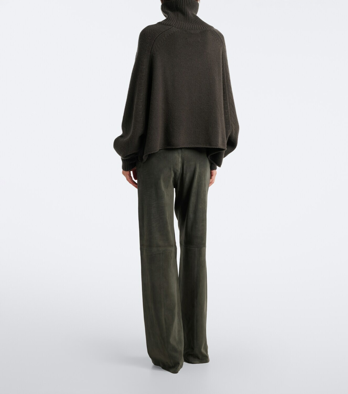 Stouls Mytheo suede wide-leg pants
