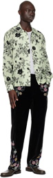 Bode Green Sweetunia Shirt