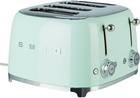 SMEG Green Retro-Style 4 Slice Toaster