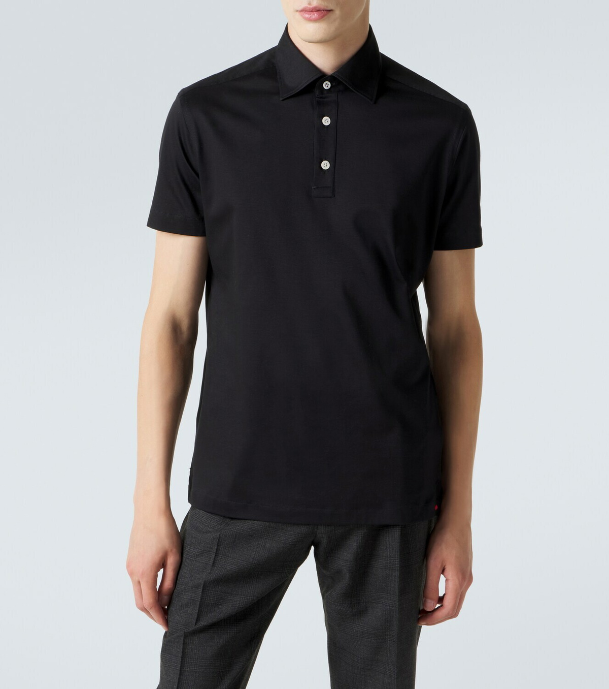 Kiton Cotton polo shirt