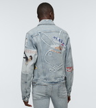 Amiri - Playboy denim trucker jacket