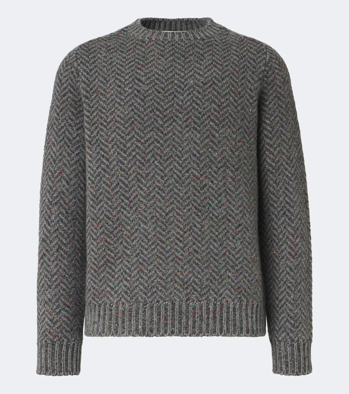 Gabriela Hearst Sermo herringbone cashmere sweater