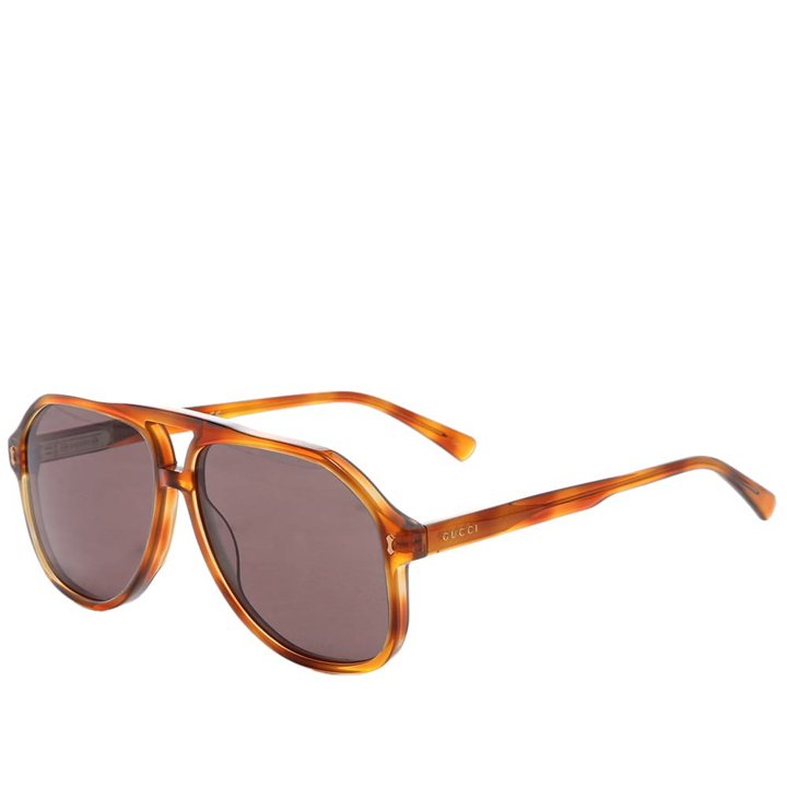 Photo: Gucci Eyewear GG1042S Sunglasses in Havana Brown