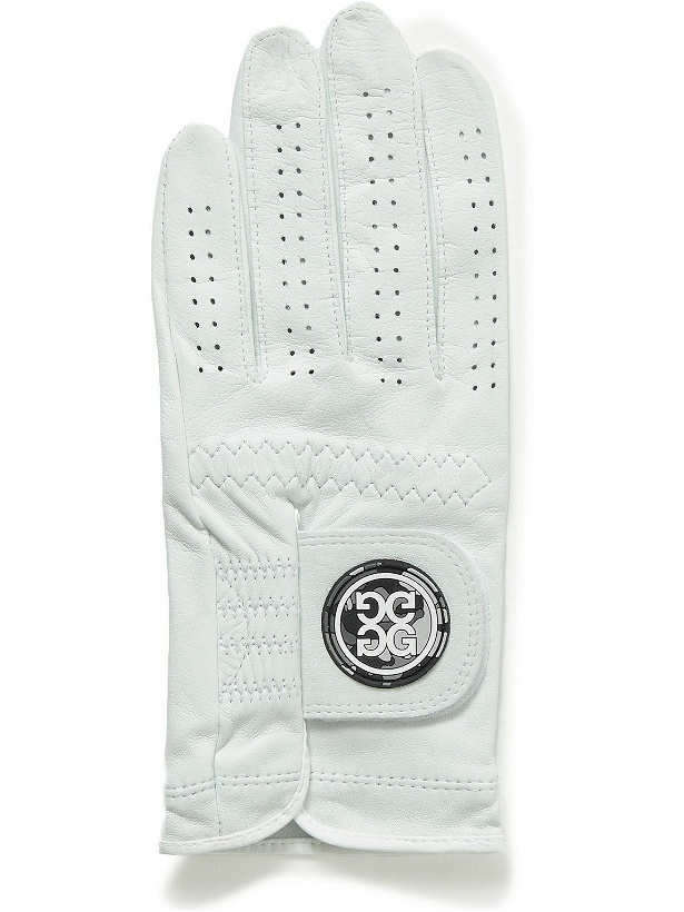 Photo: G/FORE - Essential Logo-Appliquéd Leather Golf Glove - White