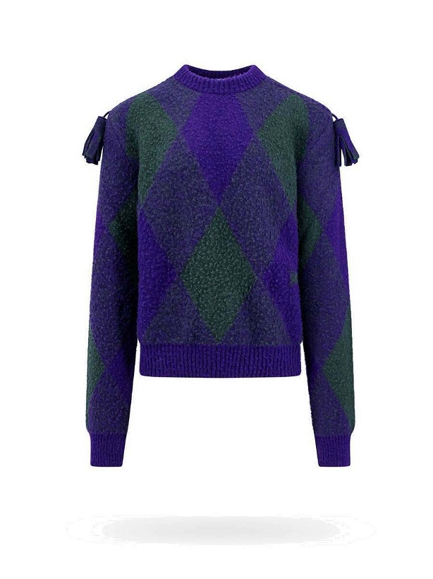 Photo: Burberry   Sweater Purple   Mens
