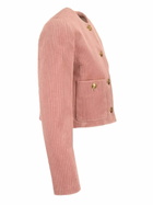 Chloé Cropped Corduroy Jacket