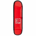 PACCBET Men's Logo Skateboard in Red