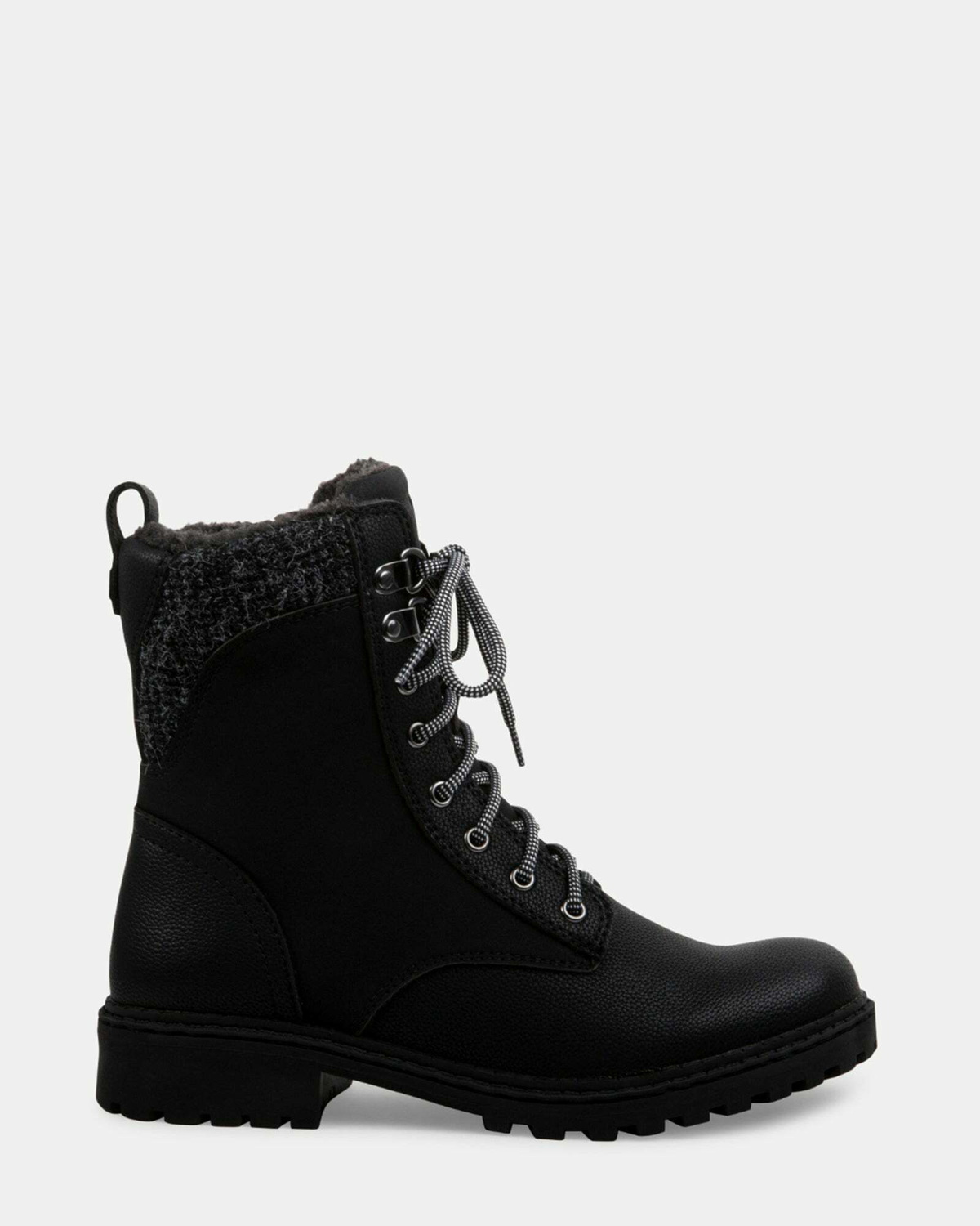 Steve Madden Princess Boots in Black Nubuck