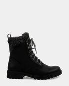 Steve Madden Princess Boots in Black Nubuck