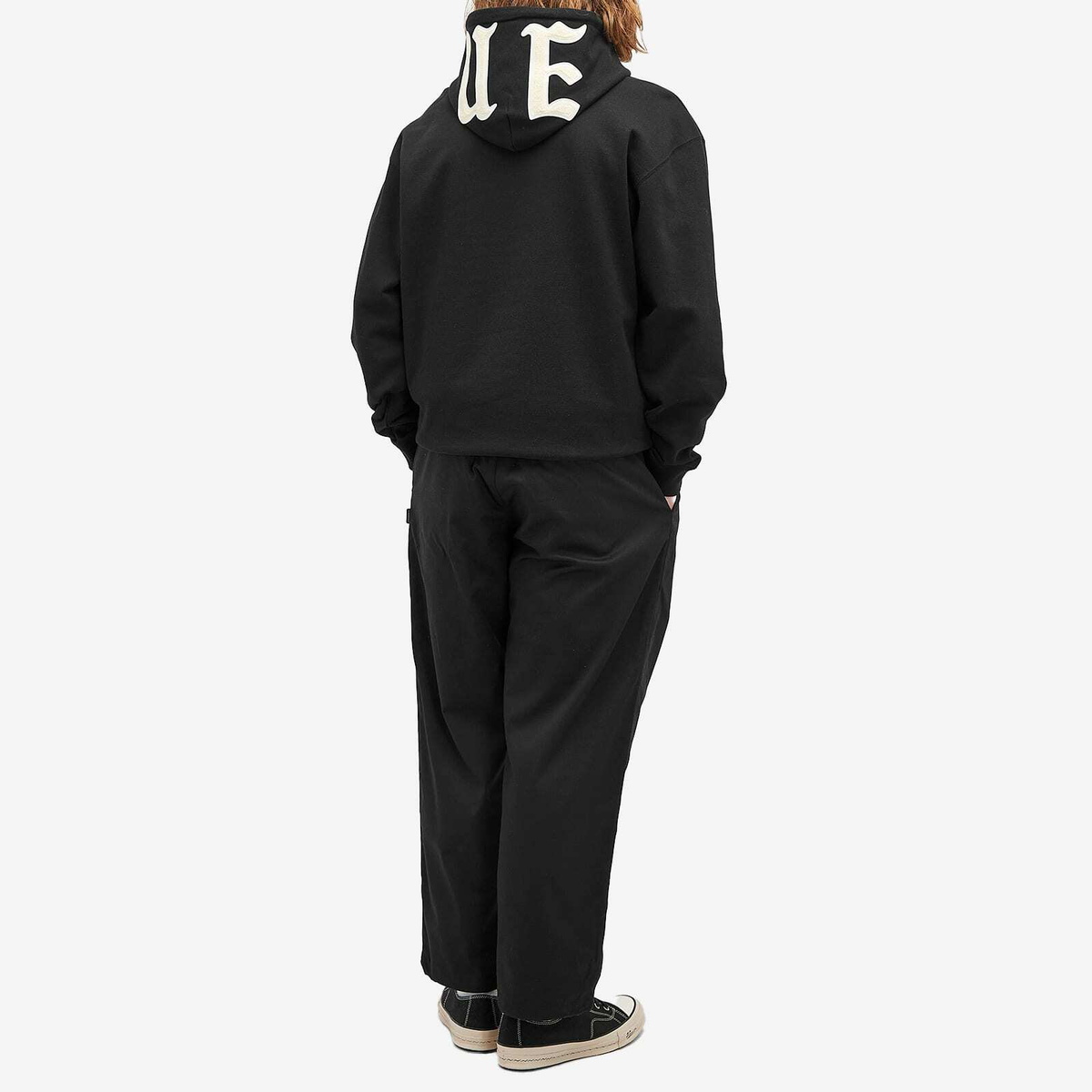 Uniform Experiment Men's Chenille UE Hoodie in Black