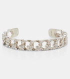 Givenchy G crystal-embellished chain bracelet