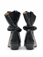 MAISON MARGIELA - Tabi Western Leather Ankle Boots