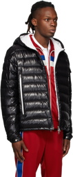 Moncler Black Down Galion Puffer Jacket