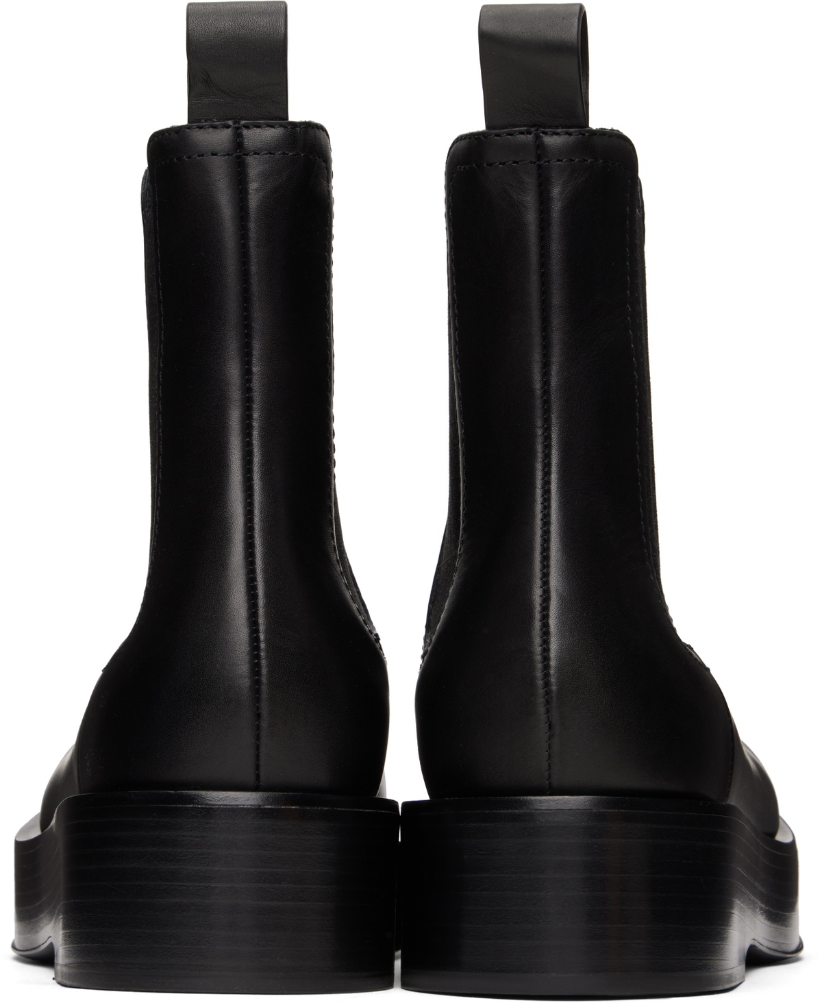 Bottega Veneta Black Torino Chelsea Boots