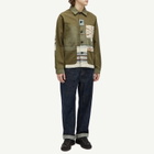 Pendleton Men's Patchwork Work Jacket in Olive