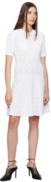 Givenchy White 4G Minidress