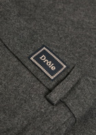 DRÔLE DE Monsieur Le Pantalon à Plis Turn-up Wool-blend Cropped Trousers Grey