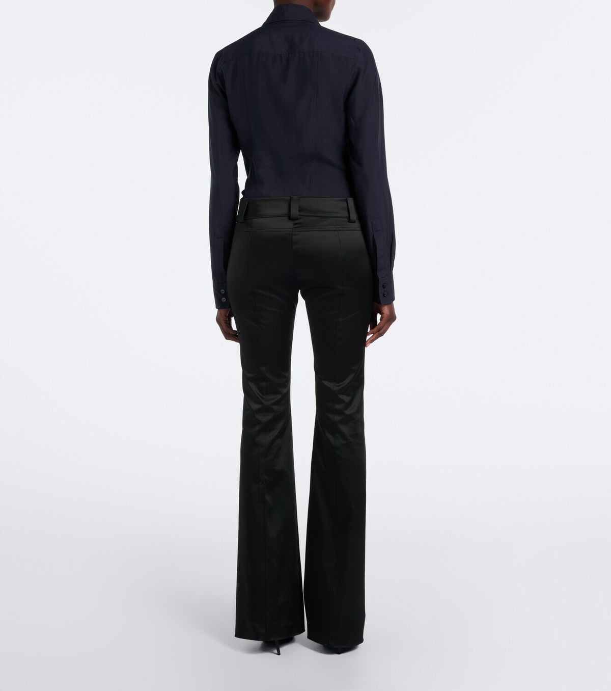 Gucci Satin flared pants