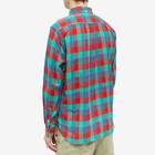 Beams Plus Men's BD Indian Madras Check Shirt in Red