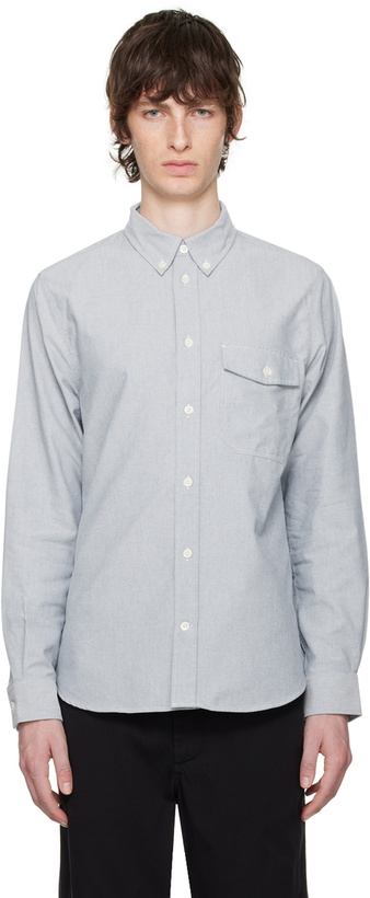 Photo: Norse Projects Blue Silas Shirt