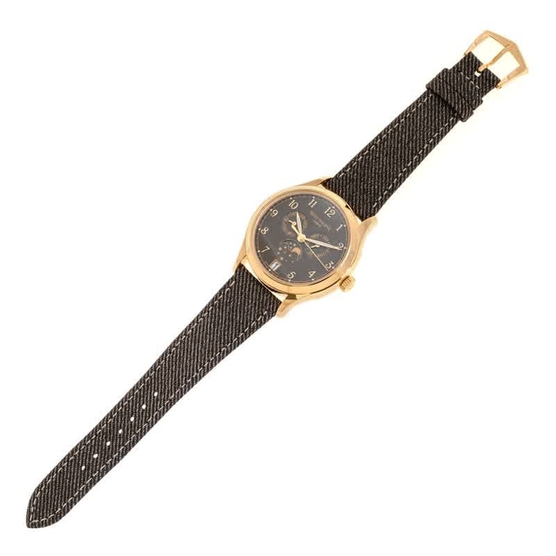 Patek Philippe Complications Automatic Moon Phase Brown Dial Mens Watch 4946R-001