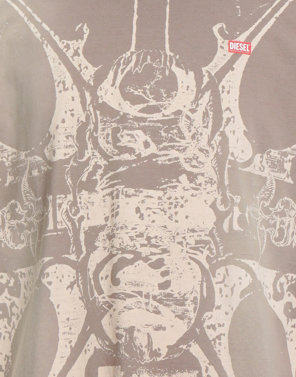 Diesel Mens T-shirt Light brown