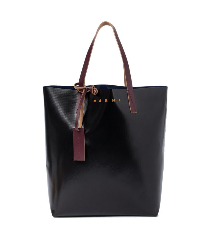 Photo: Marni - PVC tote bag with logo