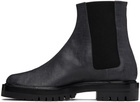 Maison Margiela Black Tabi County Chelsea Boots