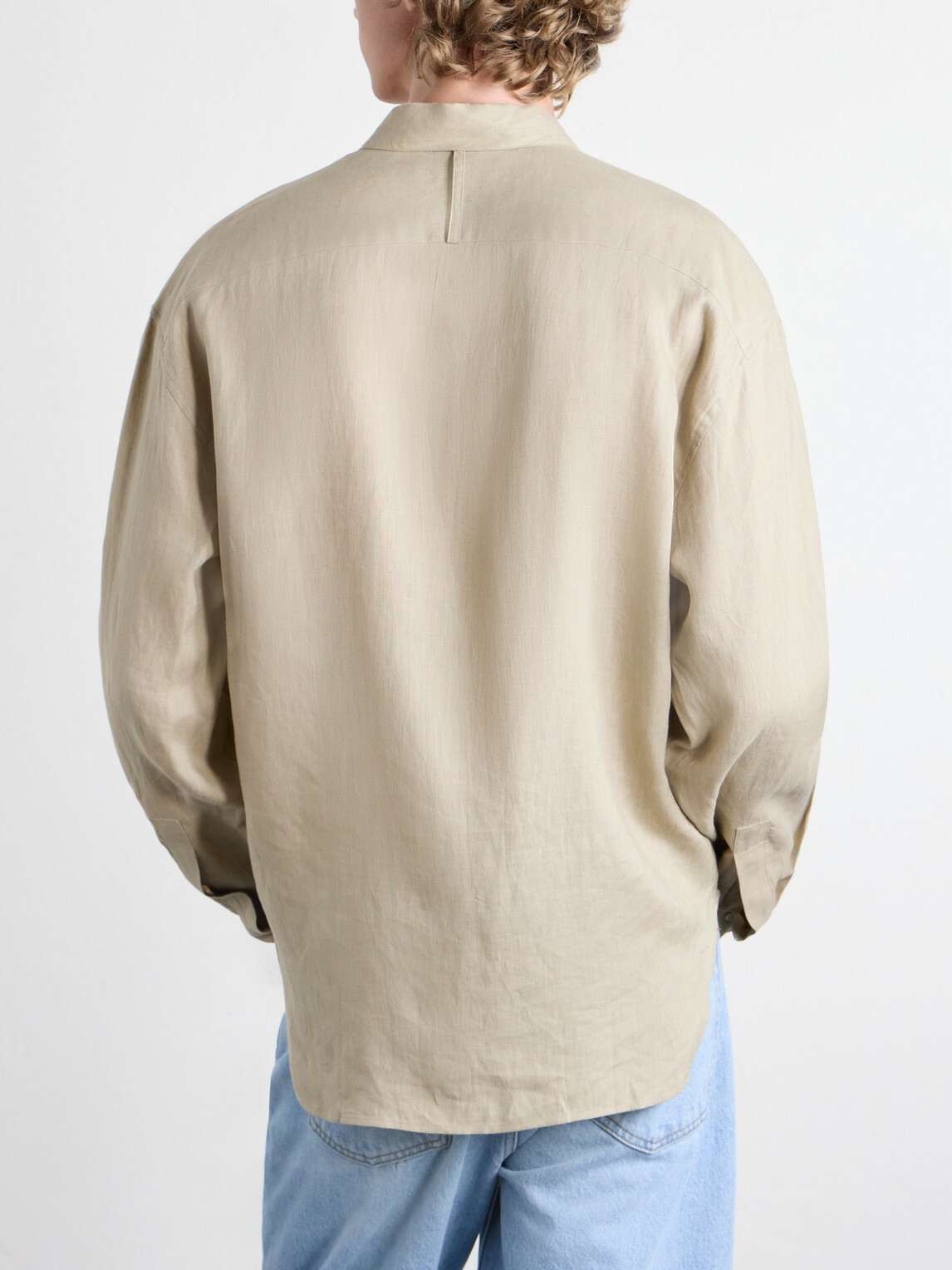 Studio Nicholson - Rafe Linen Shirt - Neutrals