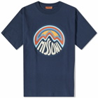Missoni Men's Mountain Logo T-Shirt in Navy