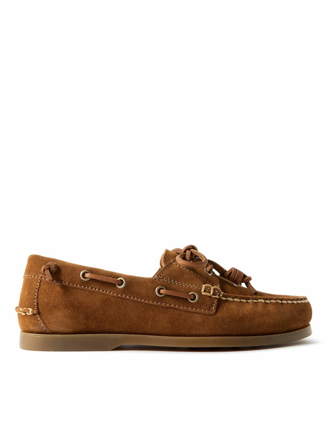 Polo Ralph Lauren - Merton Suede Boat Shoes - Brown Polo Ralph Lauren