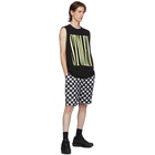 Stolen Girlfriends Club Black Onyx Barcode Razor Sleeveless T-Shirt